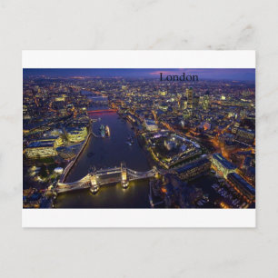 London at night (by St.K) Postcard
