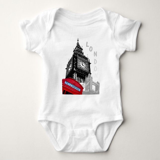 London Baby Bodysuit (Front)
