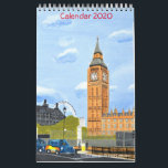London Big Ben Calendar 2020<br><div class="desc">London Bif Ben Calendar 2019</div>