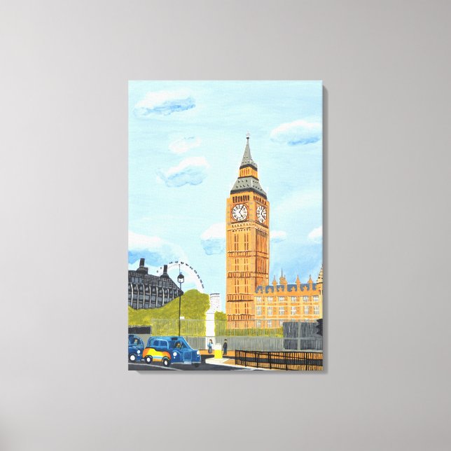 London Big Ben canvas art  (Front)