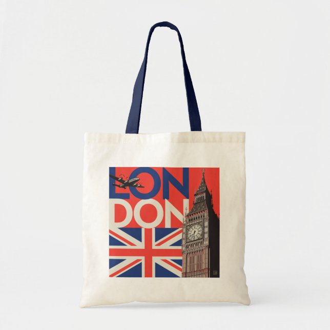 London Big Ben | England Tote Bag (Front)