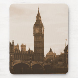 London - Big Ben - Thames - Mousepad
