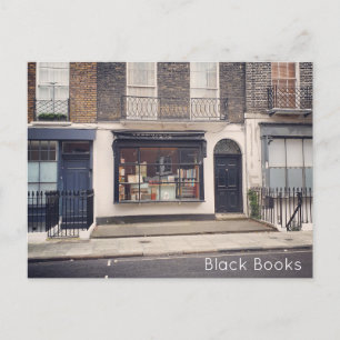 London - Black Books Holiday Postcard