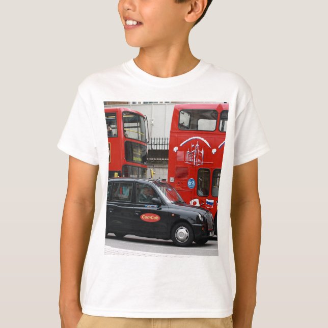 London Black Cab Taxi T-Shirt (Front)