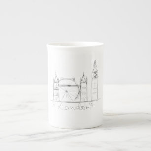 London Bone China Mug