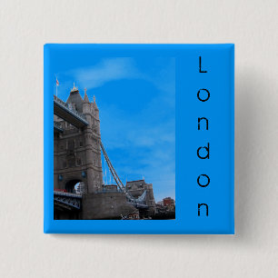 London Bridge 15 Cm Square Badge
