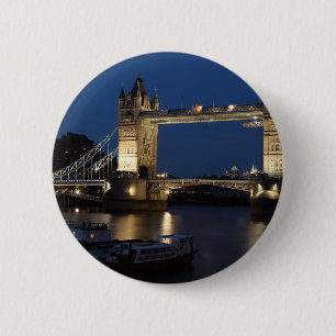 London Bridge 6 Cm Round Badge