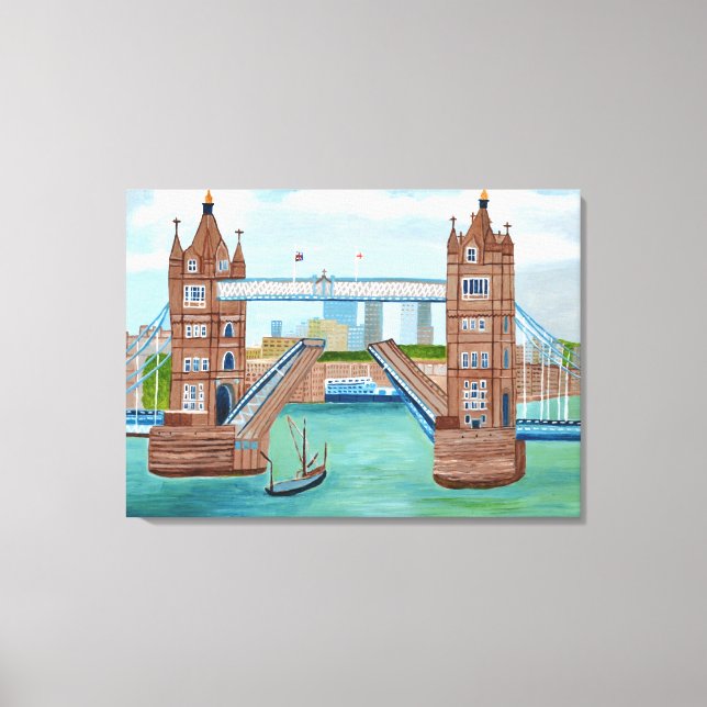 London Bridge canvas art  (Front)