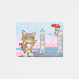 London Bridge Cat Post-it Notes