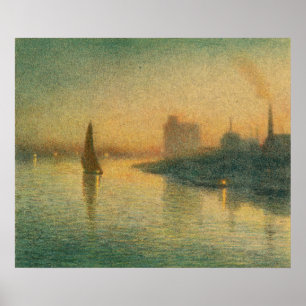 London Bridge - Joseph Pennell - 1893 Poster