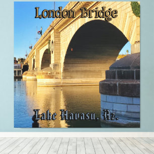 London Bridge Lake Havasu, Az. Canvas Print