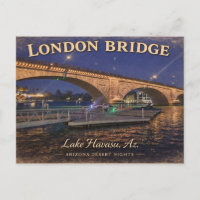 London Bridge Lake Havasu night view