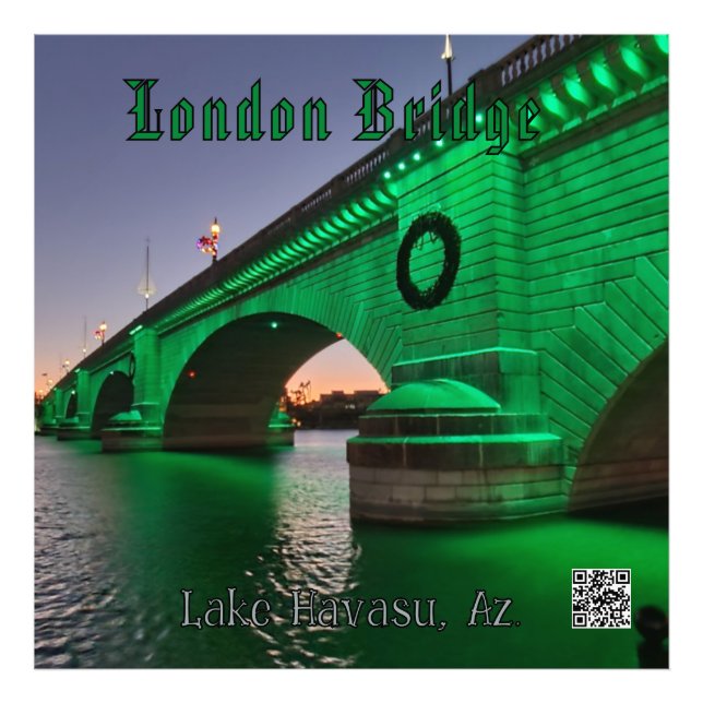 London Bridge Lake Havasu  Photo Print (Front)