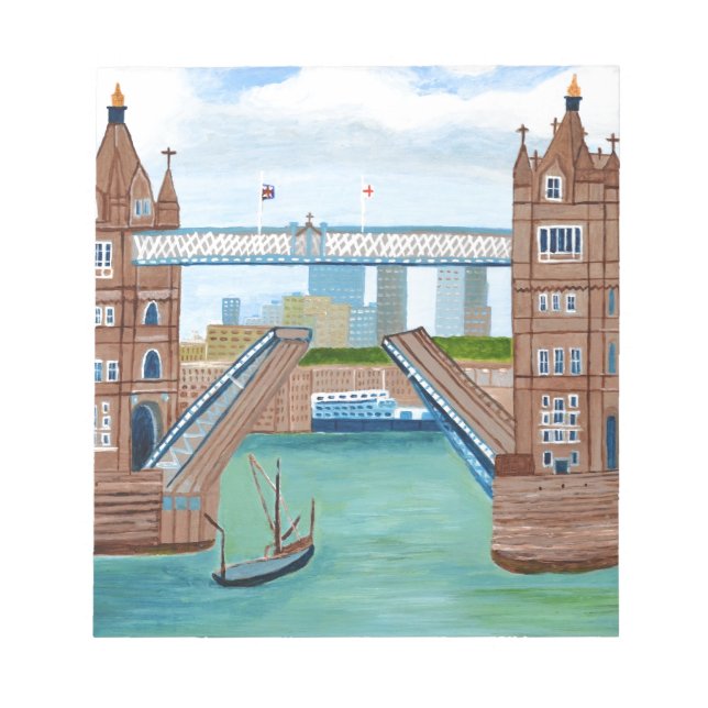London Bridge Notepad (Front)