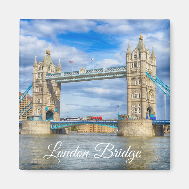 London Bridge Souvenir Keepsake Magnet (Front)
