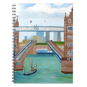 London Bridge Spiral Notebook