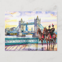 London Bridge Watercolor