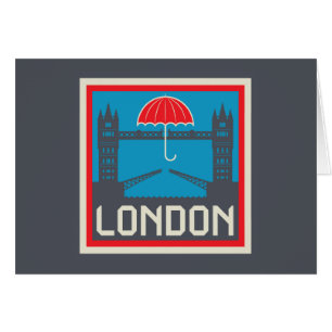 London Bridge with Umbrella