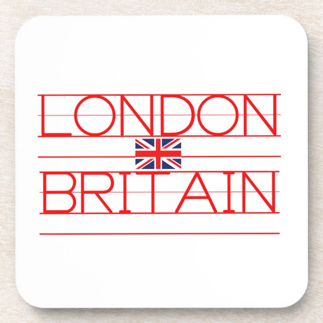 LONDON BRITAIN COASTER (Front)