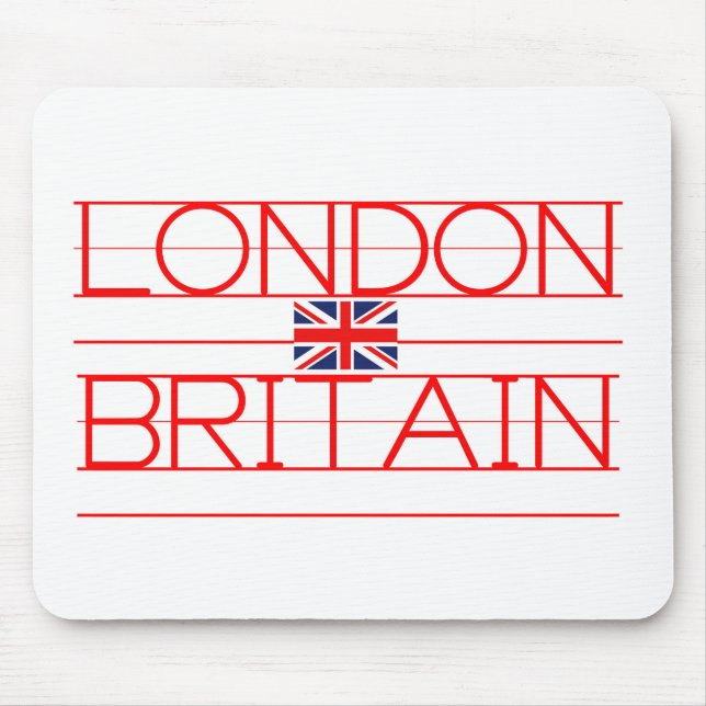 LONDON BRITAIN MOUSE PAD (Front)