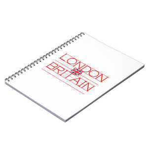 LONDON BRITAIN NOTEBOOK