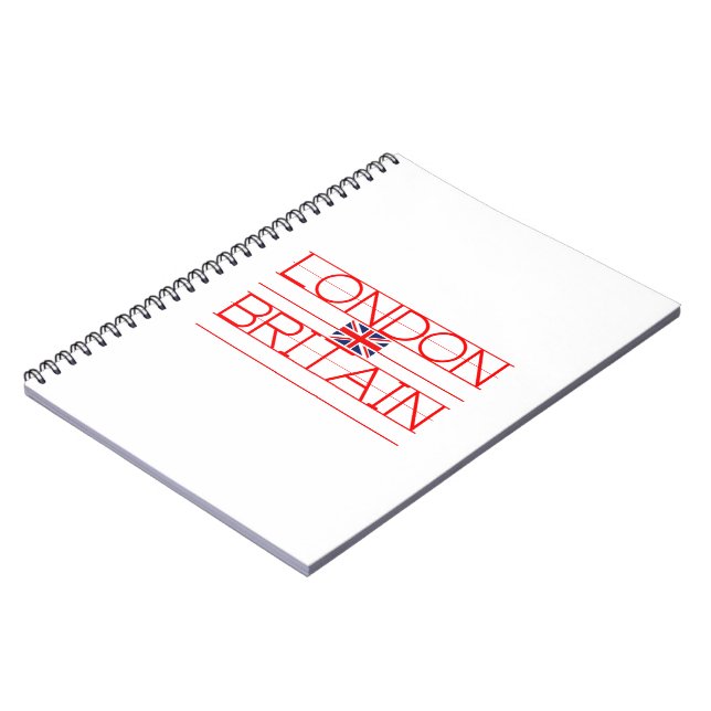 LONDON BRITAIN NOTEBOOK (Left Side)