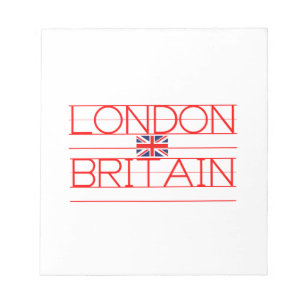 LONDON BRITAIN NOTEPAD