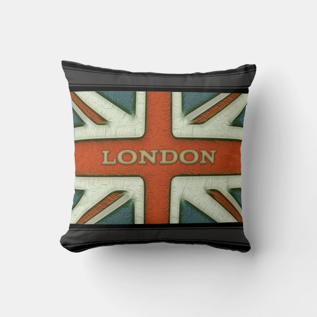 London British Flag Cushion (Front)