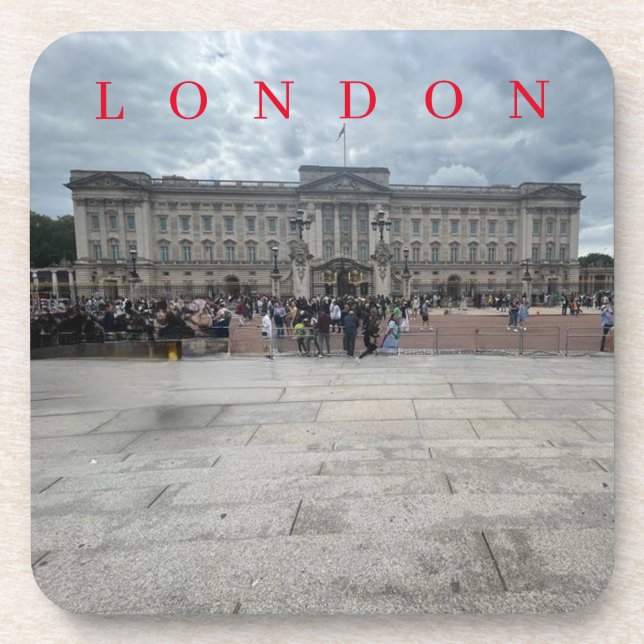 London Buckingham Palace view coasters (Front)