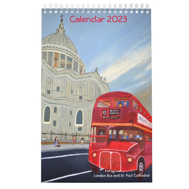 London Bus Calendar 2023 (Cover)