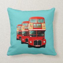 London Bus Cushion