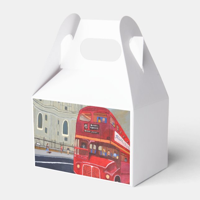 London Bus favour box  (Front Side)