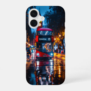 London Bus iPhone 16 Case