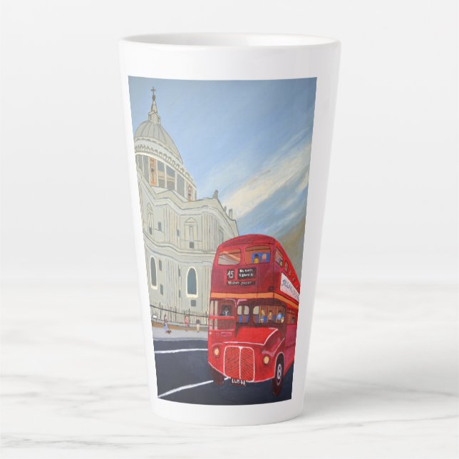 London bus latte mug  (Front)