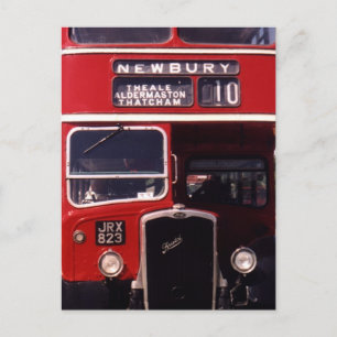 London Bus- Newbury Postcard