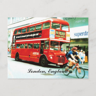 London Bus Postcard