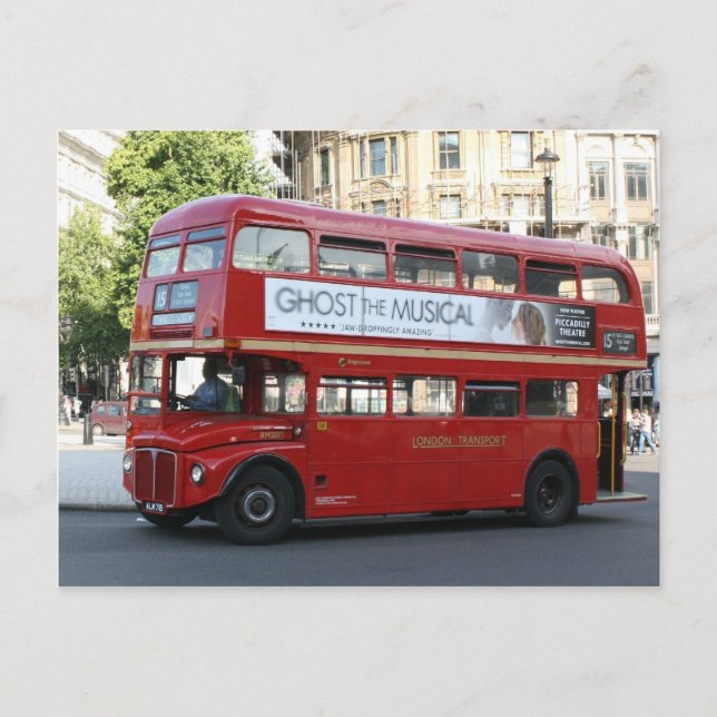 London bus postcard (Front)