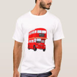 London Bus T-Shirt<br><div class="desc">Big red London double decker bus.</div>