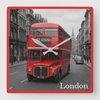 London bus Wall Clock
