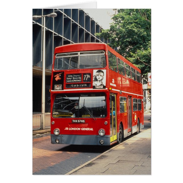 London Buses Daimler rests between duties at Eusto (Front)