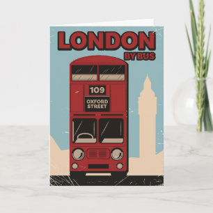 London By Bus Invitation