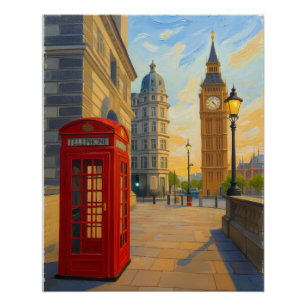 London Calling – Big Ben Original Digital Art Poster