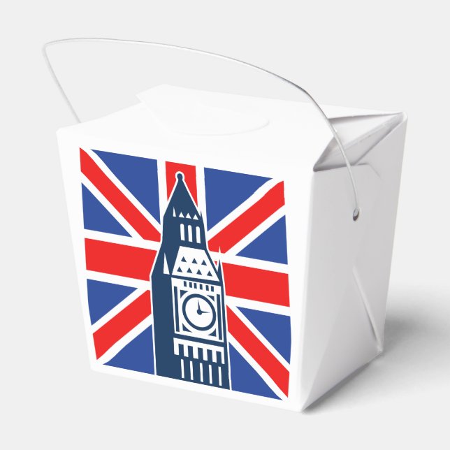 London Calling Favour Box (Back Side)