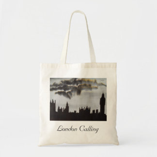 London Calling Houses of Parliament Tote Bag