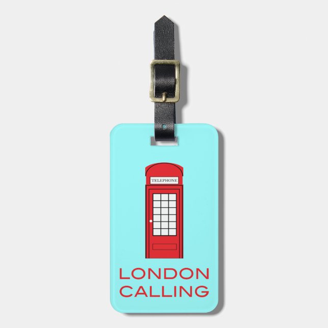 LONDON CALLING - Luggage Tag (Front Vertical)