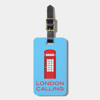 LONDON CALLING - Luggage Tag