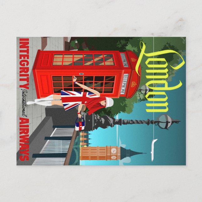 London Calling Postcard (Front)