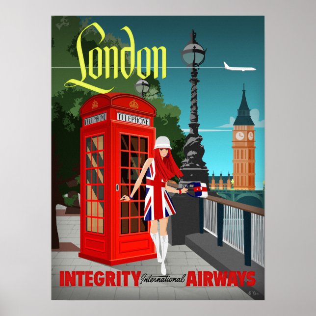 London Calling Poster (Front)