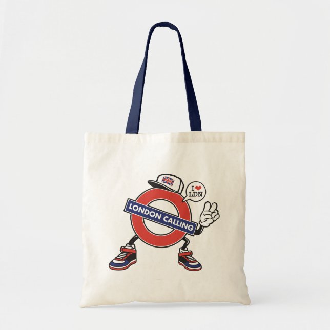 London Calling Tote Bag (Front)