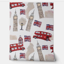 London Calling Watercolor